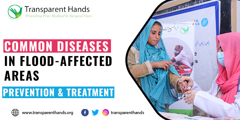 Diseases in flood-affected areas