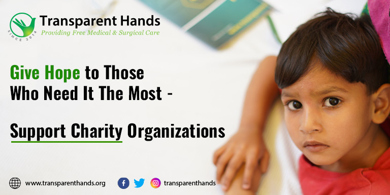 Support Charity Organizations