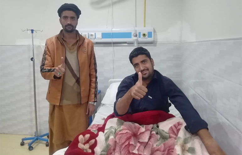 Junaid had a Successful Total Hip Arthroplasty