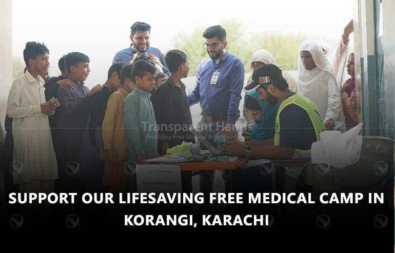 upcoming medical camp in Korangi