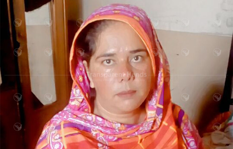 Nasreen bibi pre image
