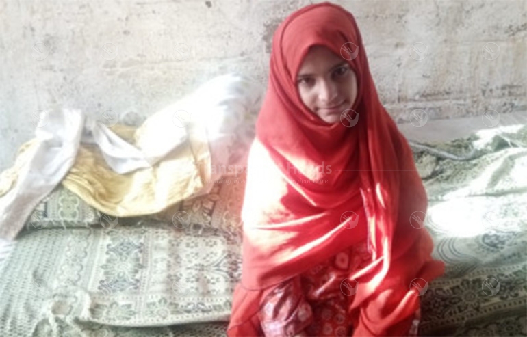 Musfira awaits tympanoplasty