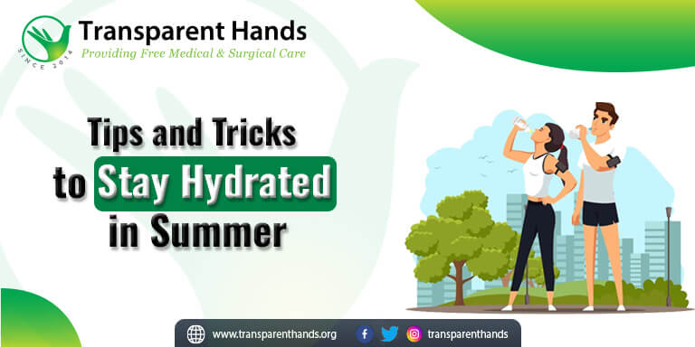 staying hydrated in summer