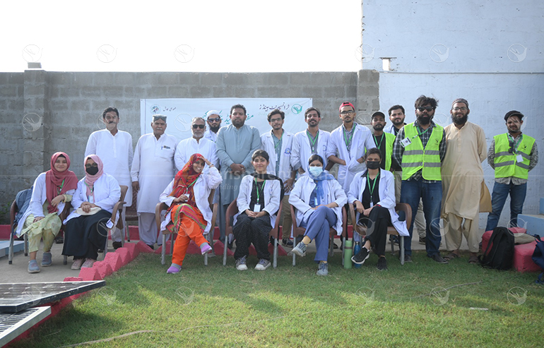 BIN-QASIM Conducted medical camp in karachi