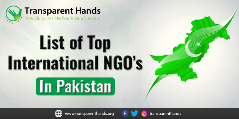 International NGOs in Pakistan