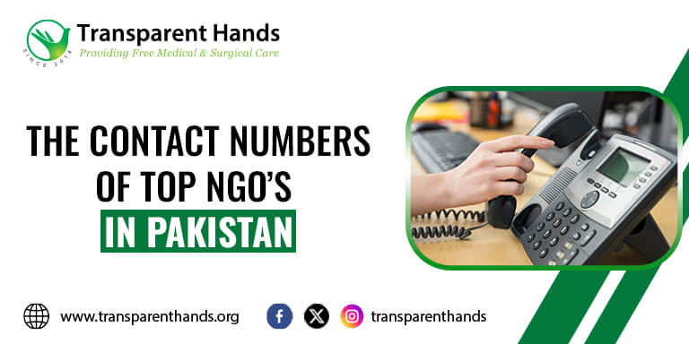 NGO contact numbers in Pakistan