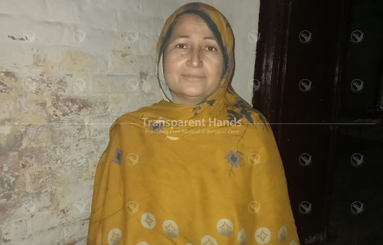 Shurgan bibi Chemotherapy patient pre image