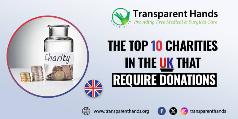 Top 10 Charities in the UK