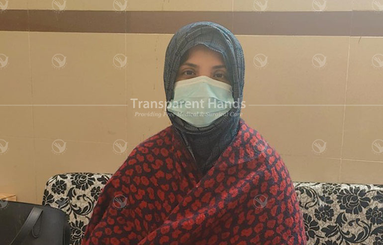 Amna hearing loss patient pre image