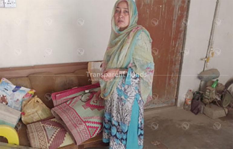 Khatija pre image Fibroids Patient