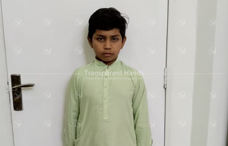 give the gift of sight to Zain