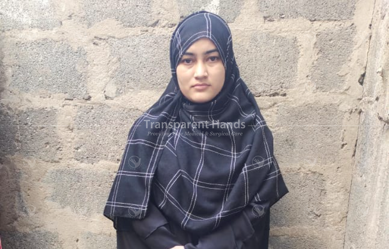 Iqra bibi Septoplasty pre image