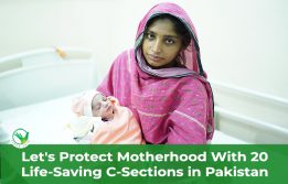 Mother's Day C section campaign - C-Sections in Pakistan