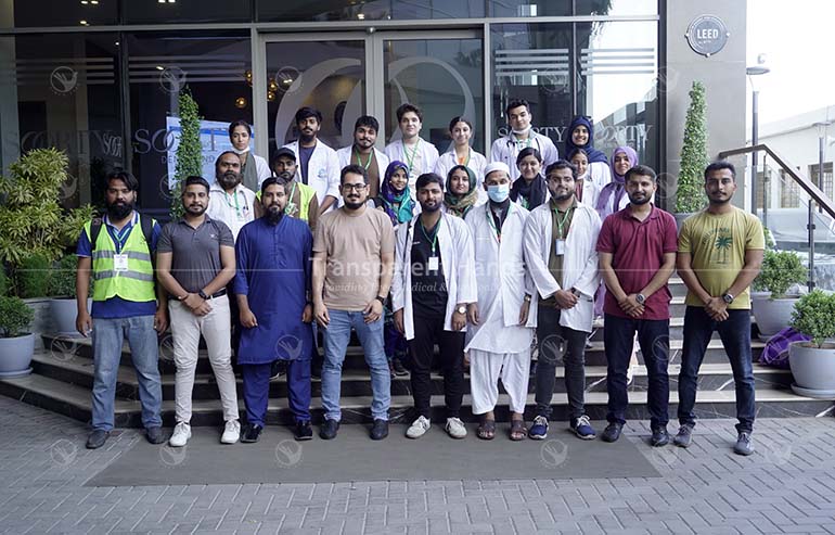 Free medical camp in Karachi with Soorty Enterprises