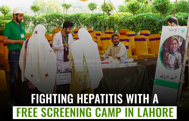 Upcoming Hepatitis Screening Camp in Lahore