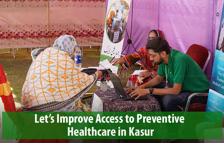 free medical camp in Kasur