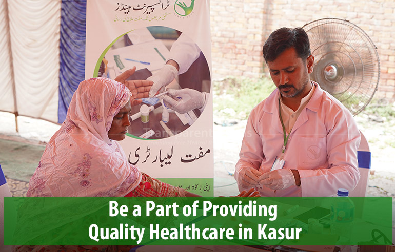 Quality Healthcare in Kasur through medical camp