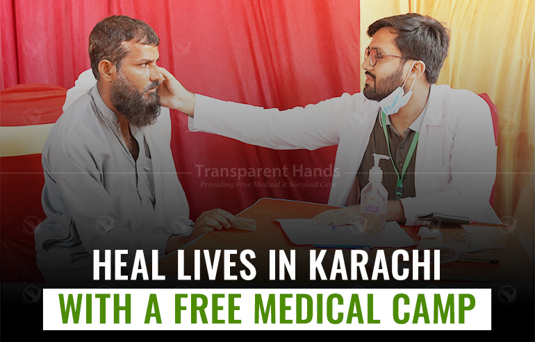 Upcoming free medical camp in Karachi