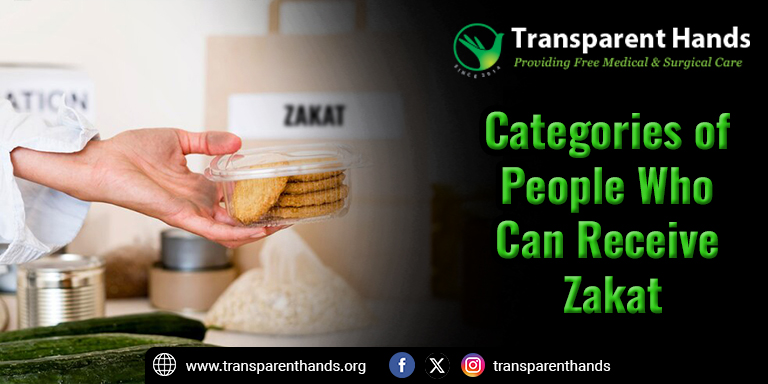 Categories of People Who Can Receive Zakat