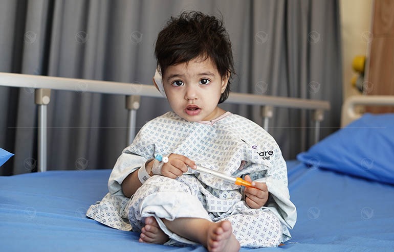 Rania’s Cochlear Implant Surgery was Successful