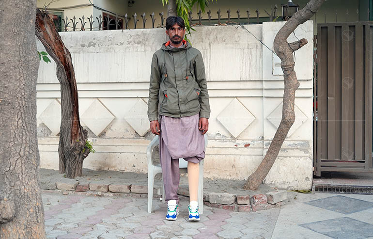 Enabled Ashfaq to Walk