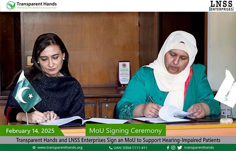 Transparent Hands and LNSS Enterprises