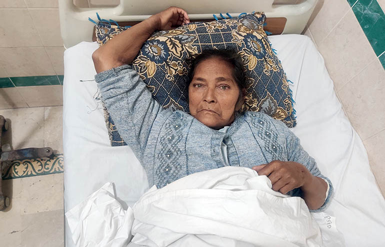 Surya Bibi Walks Without Pain