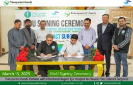 Transparent Hands Partners with Khursheed Begum Eye Hospital