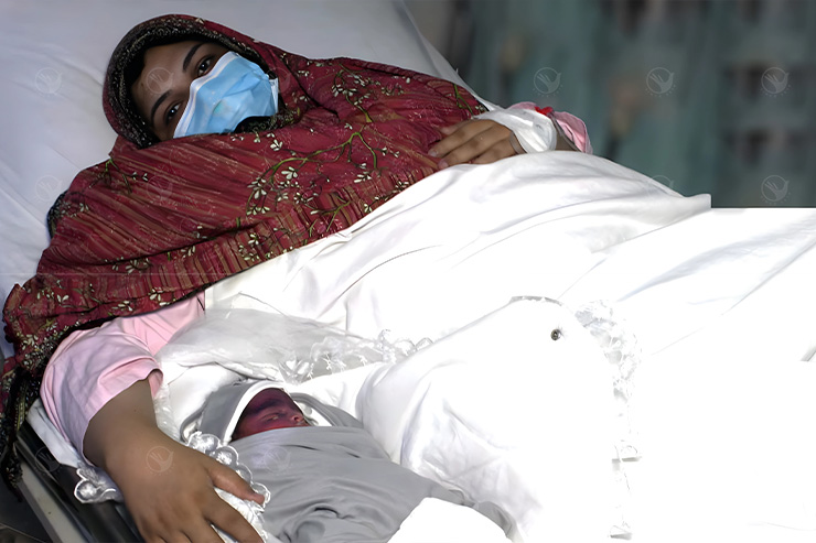 Seema Bibi Delivered Her Baby