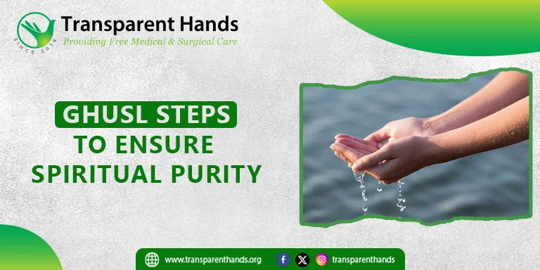 Ghusl Steps