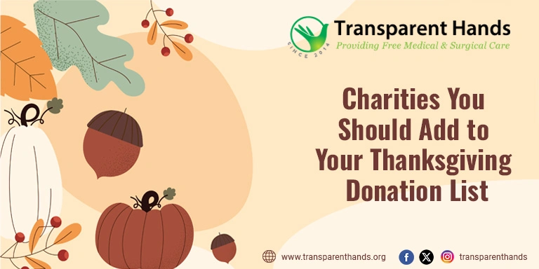 Thanksgiving Donation List