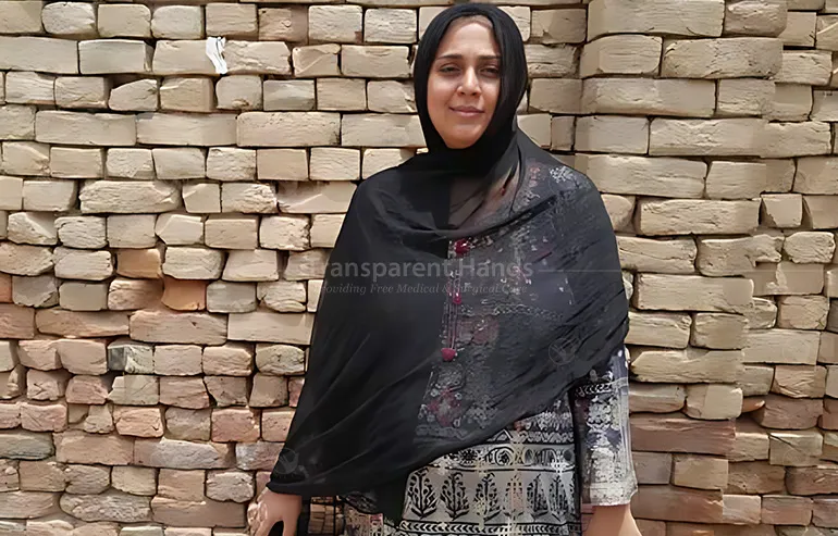 Ayesha Khan, a 26-year-old woman from Dera Ghazi Khan