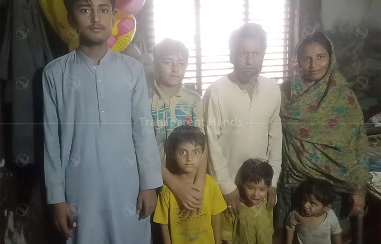 Bismillah Shahzadi, a 4-year-old girl from Lahore