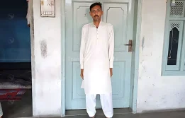 Iftikhar Ahmed, a 39-year-old man from Chiniot
