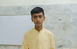 Sohail Ahmed, a 10-year-old boy from Dadu