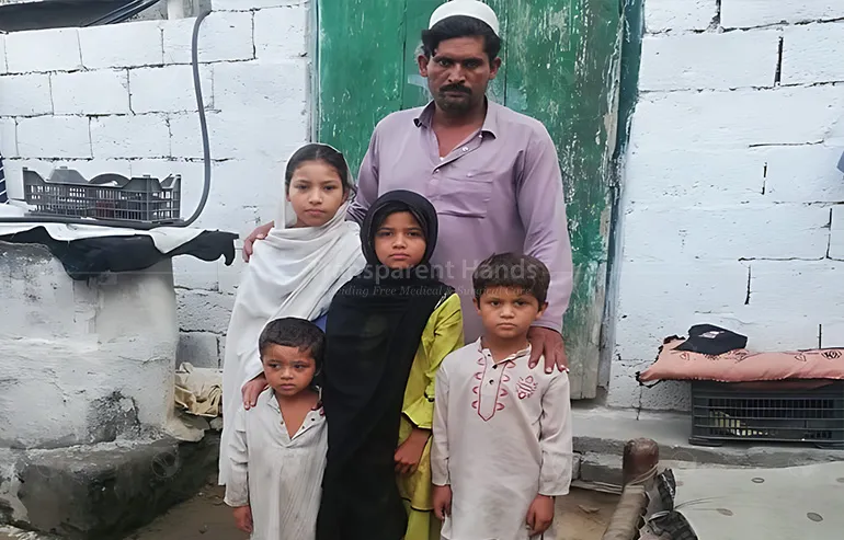 Noor Zarain, a 37-year-old man from Malakand