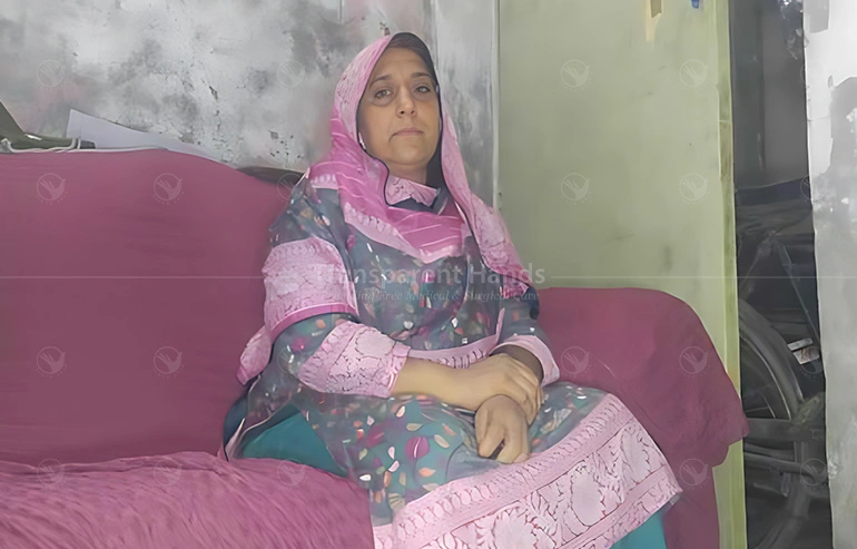 Saira Yasmeen, a 52-year-old woman from Lahore