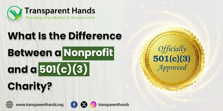 Nonprofit and a 501(c)(3) Charity