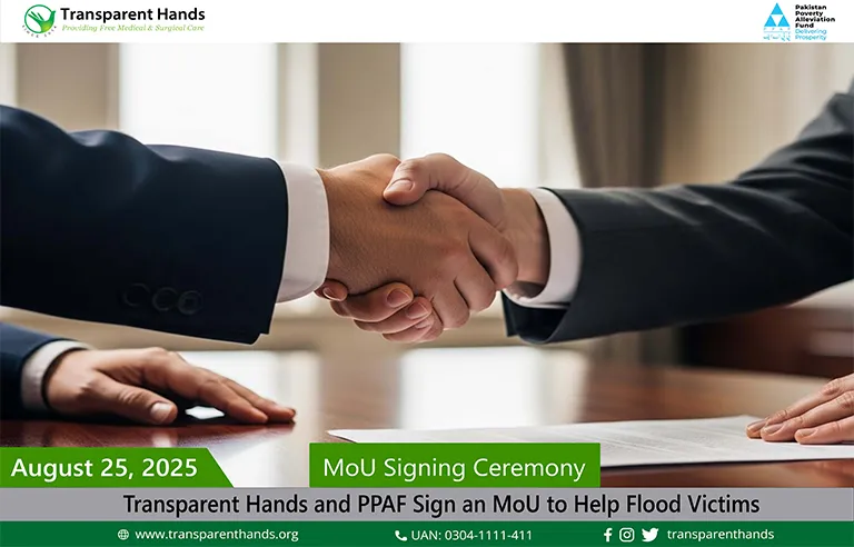 Transparent Hands and PPAF Sign an MoU