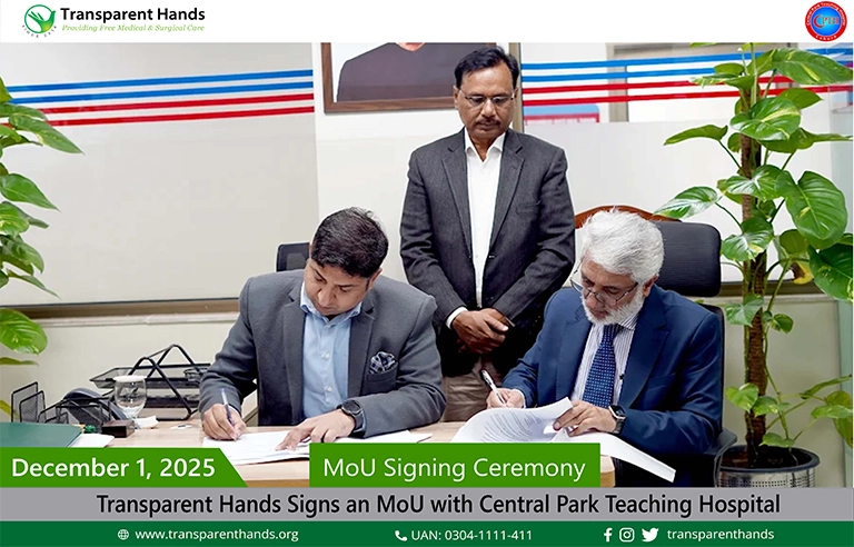Transparent Hands Signs an MoU
