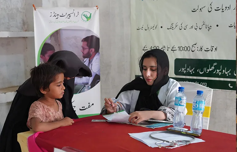 You Can Bring Free Healthcare to Village Jumo Maheshwari, Thatta
