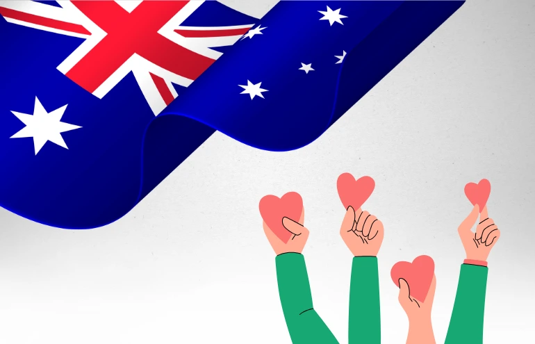 Donations from Australia