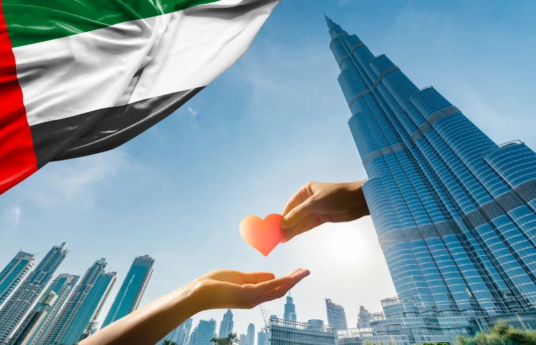 Donations from UAE