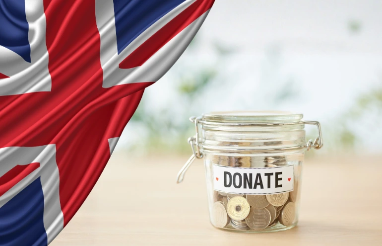 Donations from UK
